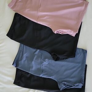 4 Pack Maternity Biker Short